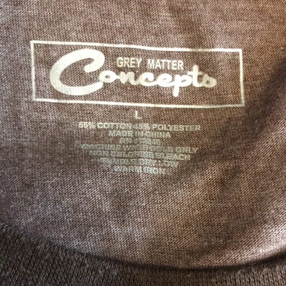 Grey Matter Concepts quarter sleeved tee - Picture 2 of 2